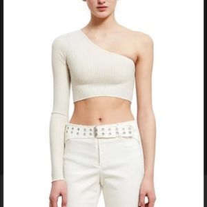 CALLIPYGIAN one shoulder top